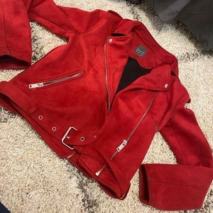 Red Suede Jacket